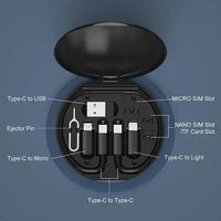Fast Charging Travel Cabel Set
